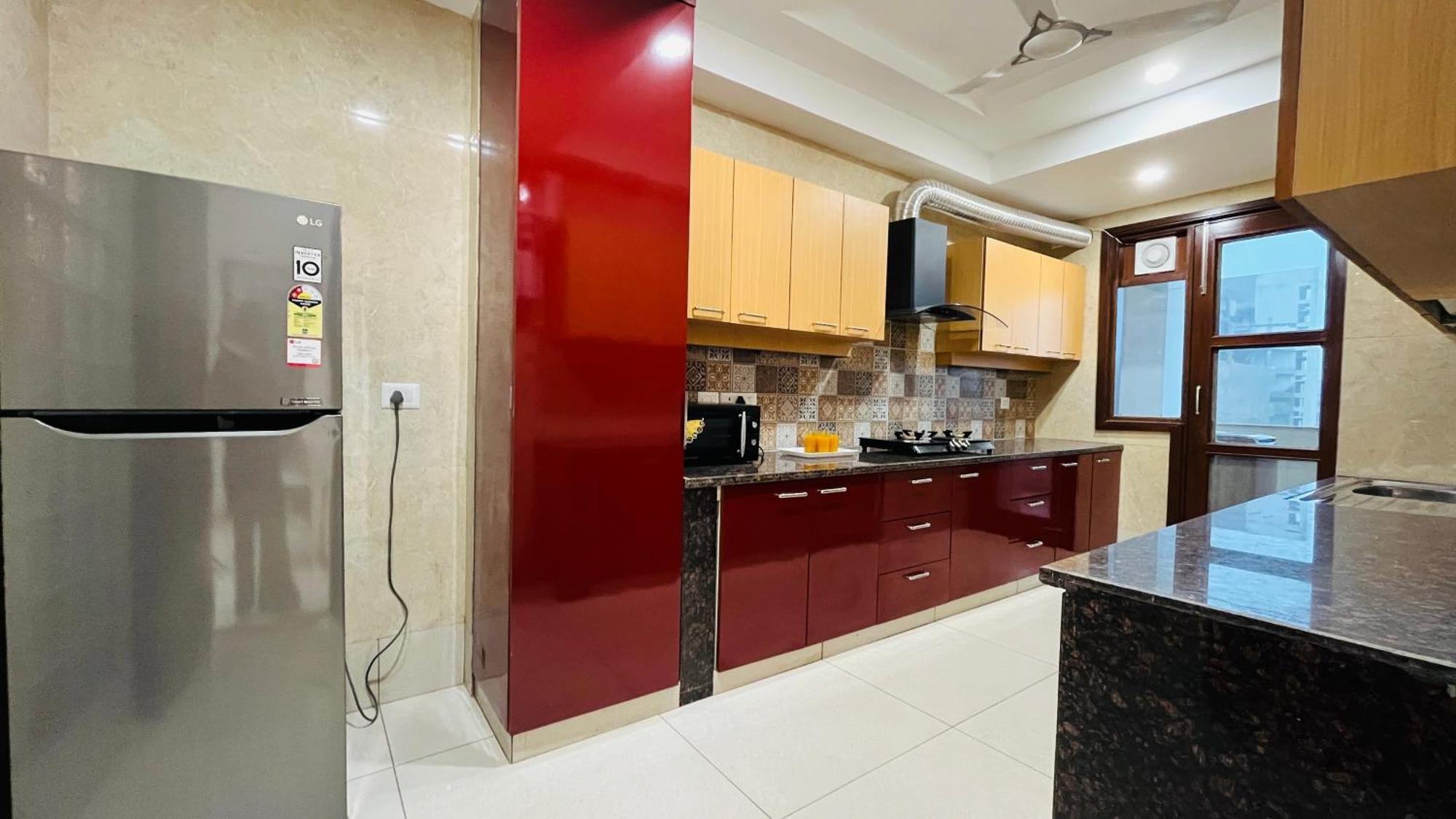 Olive Service Apartments - Golf Course Road Гургаон Екстериор снимка