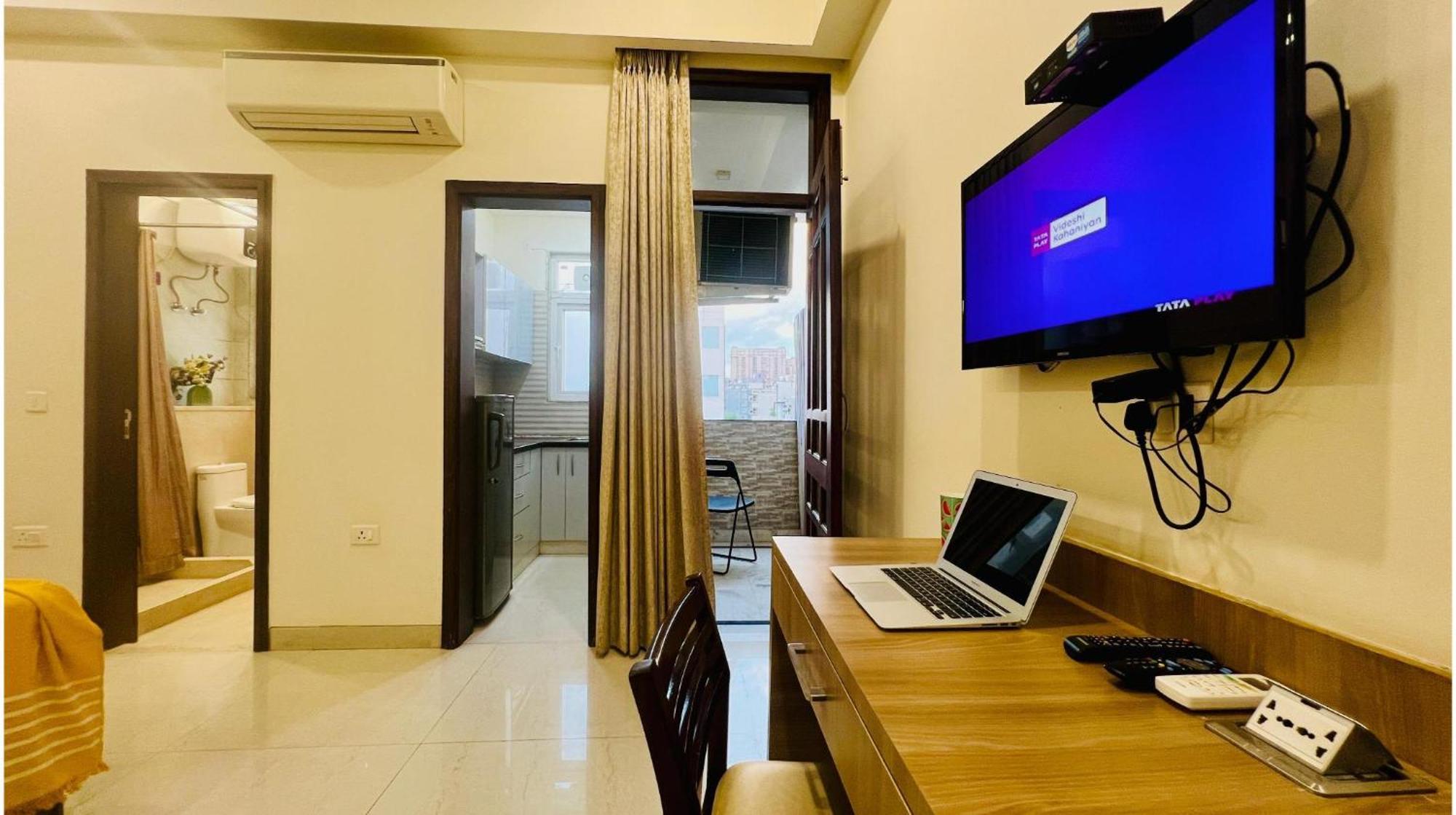 Olive Service Apartments - Golf Course Road Гургаон Екстериор снимка